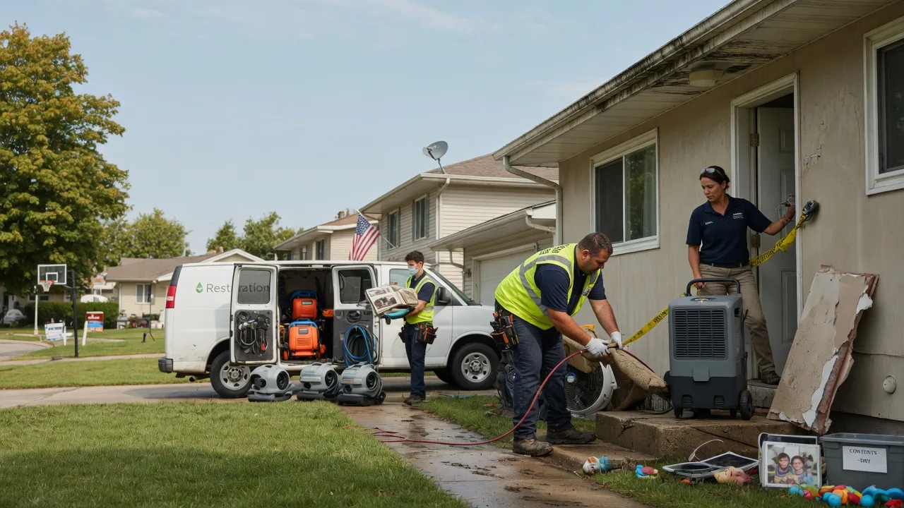 Water Damage Restoration in Forestville, PA near me